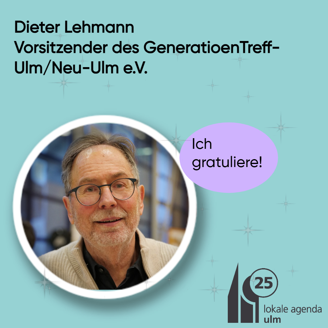 Glückwunsch Dieter Lehmann 1